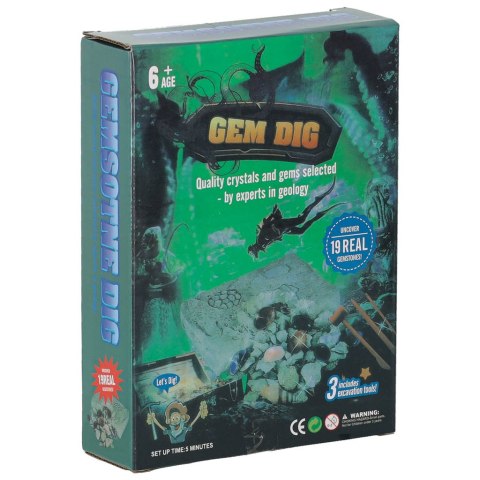 Kopalnia diamentów kamieni wykopaliska akcesoria zestaw archeologiczny Kik Sp. z o. o. Sp. k.