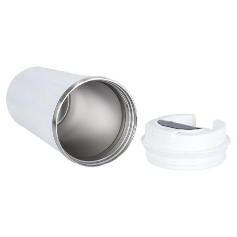 Kubek podróżny LED z ustnikiem 500ml biały Kik Sp. z o. o. Sp. k.