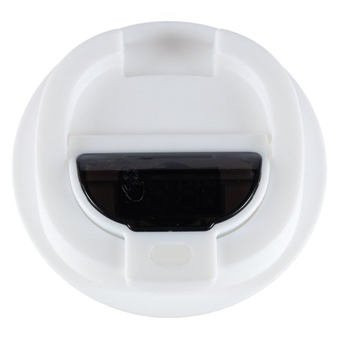 Kubek podróżny LED z ustnikiem 500ml biały Kik Sp. z o. o. Sp. k.