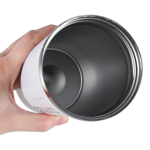 Kubek podróżny LED z ustnikiem 500ml biały Kik Sp. z o. o. Sp. k.