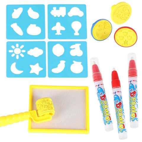 Mata wodna do malowania rysowania wodą mazaki pieczątki szablony wałek 100x80cm alfabet Kik Sp. z o. o. Sp. k.