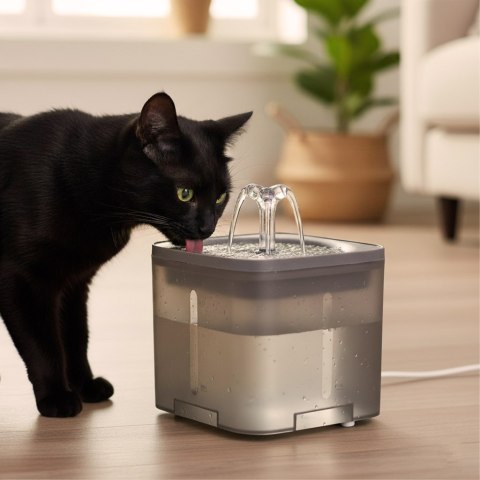 Poidełko fontanna dla psa kota zwierząt automatyczne poidło USB 2l filtr czyszczący Kik Sp. z o. o. Sp. k.