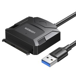 Kabel Adapter do dysku HDD i SSD SATA 2.5'' / 3.5'' USB 3.0 do 4TB - czarny UGREEN