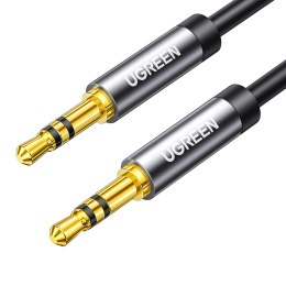 Kabel przewód audio AUX mini jack 3.5mm 1m - czarny UGREEN