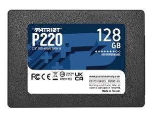 Dysk SSD 128GB P220 550/480 MB/s SATA III 2.5 Patriot
