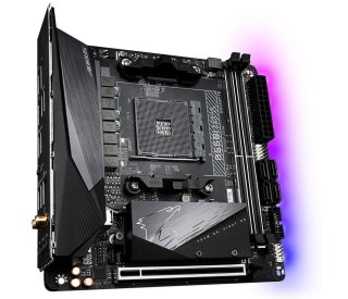 Płyta główna B550I AORUS PRO AX AM4 2DDR4 HDMI/DP mITX Gigabyte
