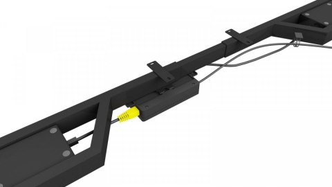 Stelaż pod biurko z elektryczną regulacją wysokości IB-EW206B-T IcyBox