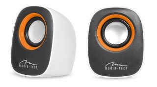 Głośniki IBO MT3137W Stereo/Jack 3,5/USB/RMS 6W Media-Tech