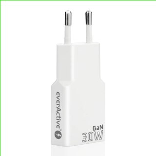 Ładowarka sieciowa SUPER SLIM QC 4+ 30W 2XUSB-C biała SC-385Q EverActive