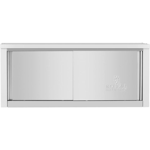 Szafa ścienna gastronomiczna z drzwiami przesuwanymi STAL 130 kg 120 x 40 x 50 cm Royal Catering