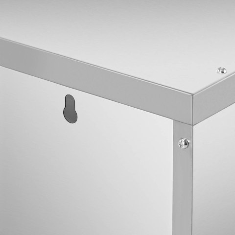 Szafa ścienna gastronomiczna z drzwiami przesuwanymi STAL 130 kg 120 x 40 x 50 cm Royal Catering