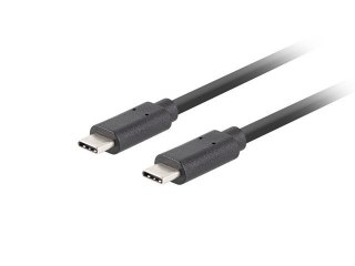 Kabel USB-C M/M 3.1 gen 2 1.8M 10GB/S PD100W czarny Lanberg