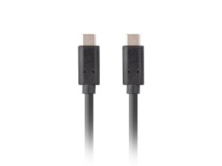 Kabel USB-C M/M 3.1 gen 2 1.8M 10GB/S PD100W czarny Lanberg
