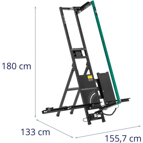 Maszyna do cięcia styropianu ze stojakiem dł. 1350 mm gł. 330 mm 200 W MSW