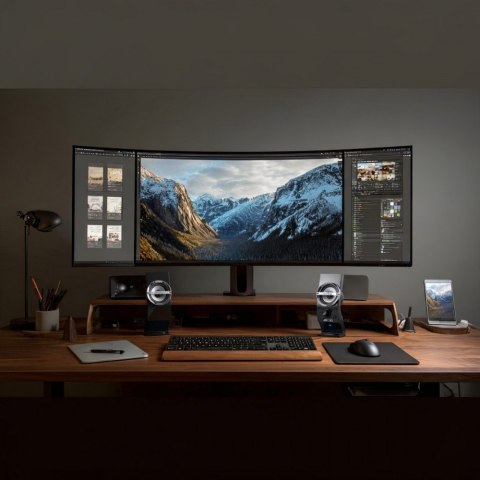 Głośniki komputerowe 6W AC805 USB Black Audiocore