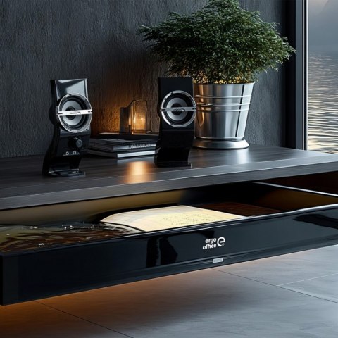 Głośniki komputerowe 6W AC805 USB Black Audiocore