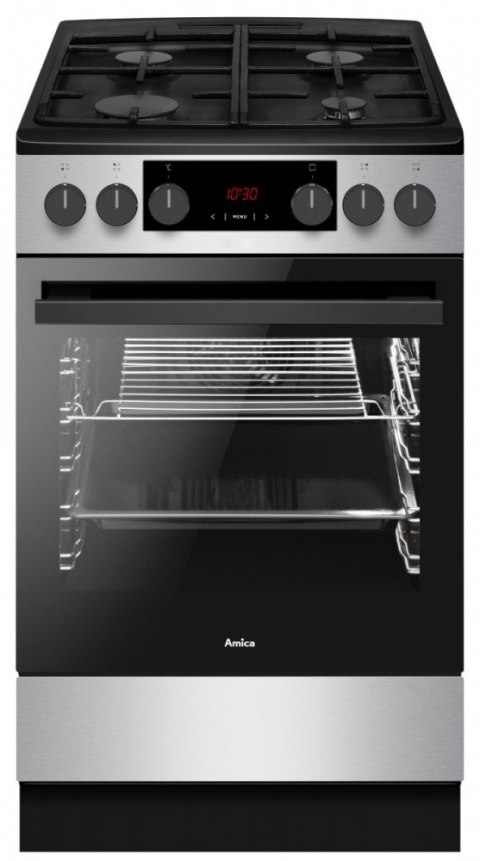 Kuchnia gazowo-elektryczna 523GEH3.33ZpTsDFA(XsxV) PIZZA Amica