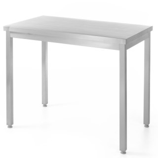 Stół blat roboczy do kuchni centralny stalowy 120x60cm - Hendi 811283 Hendi