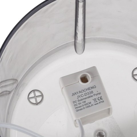 Poidełko fontanna dla psa kota zwierząt automatyczne poidło USB 1,8l filtr czyszczący Kik Sp. z o. o. Sp. k.