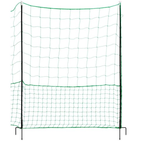 Siatka zagroda ogrodzenie hodowlane dla kur drobiu 1.25 x 15 m WIESENFIELD