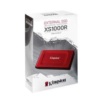 Dysk SSD XS1000R 2TB USB3.2 Gen2.2 Zewnętrzny Red Kingston