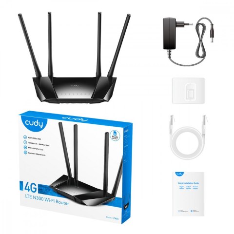 Router LT400 N300 4G LTE SIM Cudy