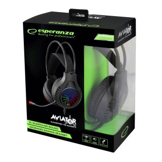 Słuchawki z mikrofonem Gaming 5.1 Aviator Esperanza