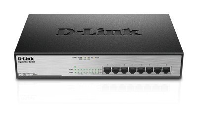 Switch Unmanaged DGS-1008MP 8xGbE D-Link