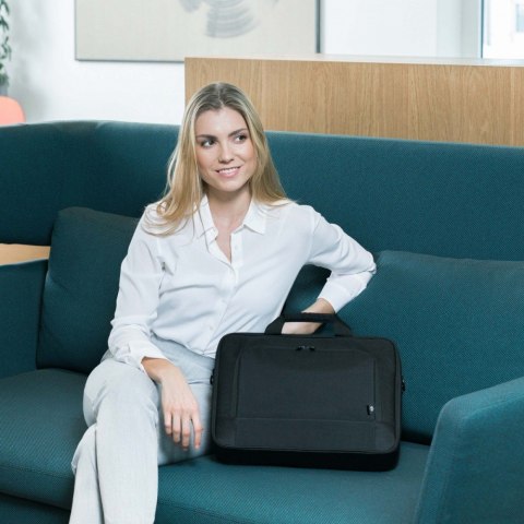 Torba do notebooka 15-17.3 cali Eco Top Traveller Base, czarna DICOTA