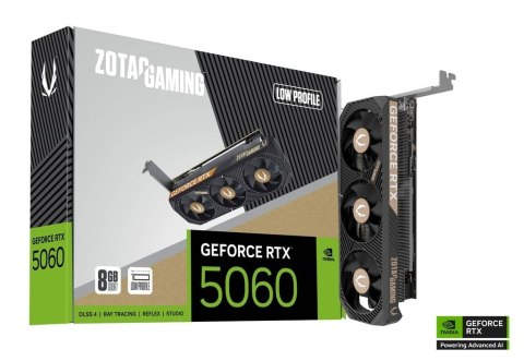 Karta graficzna GeForce RTX 5060 LP 8GB GDDR7 128bit 2DP/HDMI ZOTAC