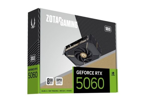 Karta graficzna GeForce RTX 5060 SOLO 8GB GDDR7 128bit 3DP/HDMI ZOTAC