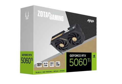 Karta graficzna GeForce RTX 5060 Ti 16GB AMP GDDR7 128bit 3DP/HDMI ZOTAC