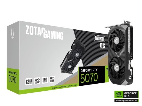 Karta graficzna GeForce RTX 5070 TWIN EDGE OC 12GB GDDR7 192bit 3DP/HDMI ZOTAC