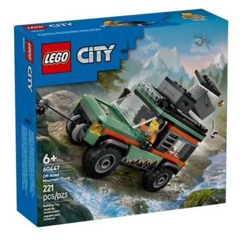 Klocki City 60447 Górska ciężarówka terenowa 4x4 LEGO