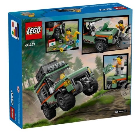 Klocki City 60447 Górska ciężarówka terenowa 4x4 LEGO