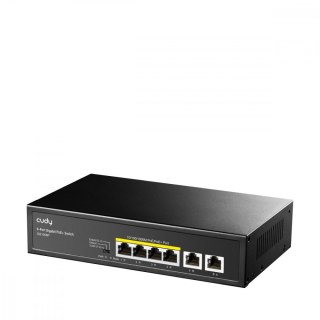 Przełącznik GS1006P 6-Port Gigabit PoE+ Switch 65W Cudy