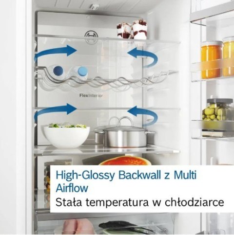 Chłodziarko-zamrażarka KGN33NSDB Total No Frost Bosch