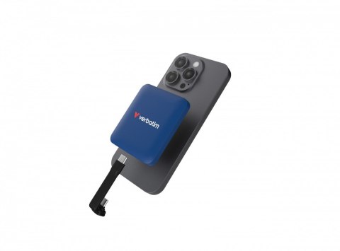 Dysk zewnętrzny SnapBack Magnetic SSD Blue MagSave 1TB Apple ProRes 4K 60kl/s Verbatim