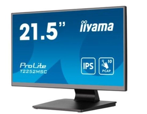 Monitor 22 cale T2252MSC-B2 10 PKT. POJ,IPS,HDMI,DP,2x1W,7H IIYAMA