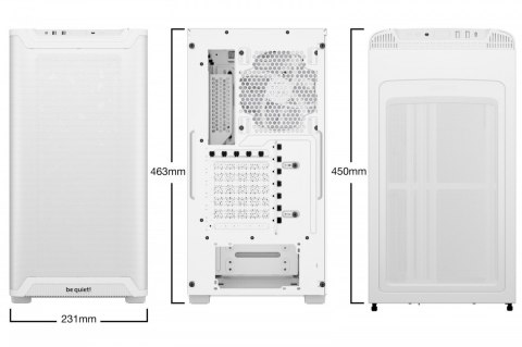 Obudowa Pure Base 501 LX ARGB biała Be quiet!