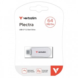 Pendrive Plectra 64GB USB-C 100 MB/s 30228 WH Verbatim
