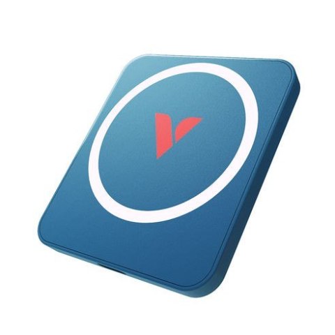 SnapBack Magnetic SSD Blue Metalic MagSave 2TB, Apple ProRes 4K 60 kl/s Verbatim