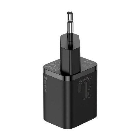 Szybka ładowarka do Iphone Super Si 1C 20W Power Delivery + kabel USB-C - Lightning 1m czarny BASEUS