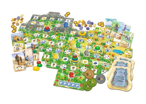 Gra rodzinna Pięć Szczytów Górskie Wędrówki Trefl 02517 Trefl Gry