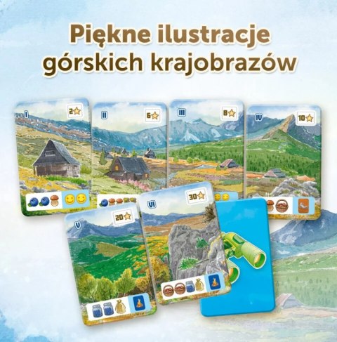 Gra rodzinna Pięć Szczytów Górskie Wędrówki Trefl 02517 Trefl Gry