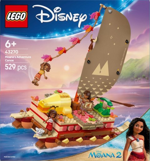 Klocki Disney 43270 Kajakowa przygoda Vaiany LEGO