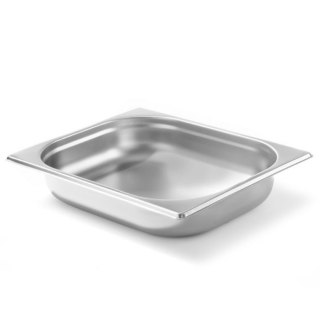 Pojemnik GN 1/2 wys. 40 mm ze stali nierdzewnej - Hendi 800317 Hendi