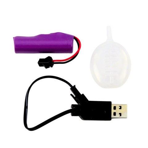 Samochód Terenowy Policyjny Zdalnie Sterowany RC Światła Efekt Dymny 1:16 LEAN Toys