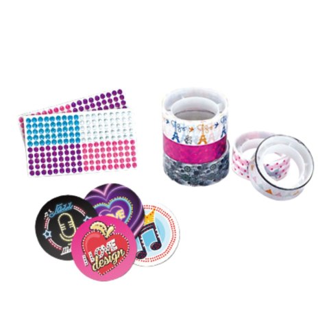 Zestaw Kreatywny Słuchawki Nauszne Do Ozdabiania Przewodowe DIY LEAN Toys