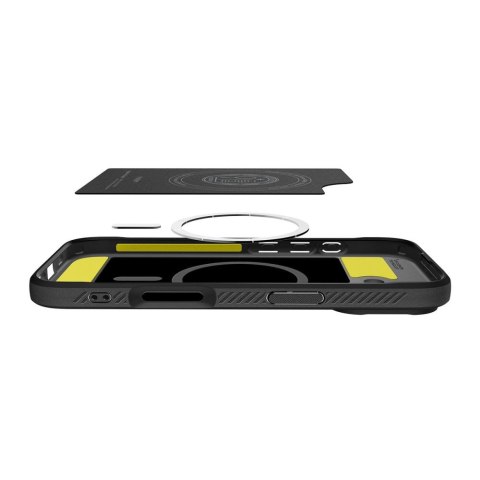 Etui ochronne case na iPhone 17 Rugged Armor Mag MagSafe - czarny mat SPIGEN